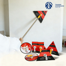 Grau que gira a multi almofada de lixamento de superfície Polo telescópico