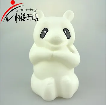 LED PVC Toy Panda Shape 3.9 inches Eco-friendly Toy