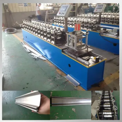 Automatic slat rolling door machine