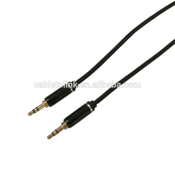 3.5mm male to male Aux Audio Cable 2M Male to male Top quality cabletolink