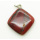 Rhombus Shape Red Jasper pendant