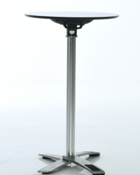 Modern outdoor top brushed aluminum bar table