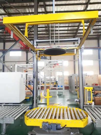 Full automatic turntable wrapping machine