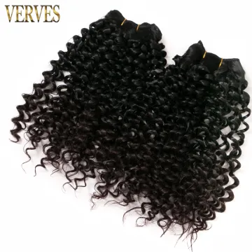 Hair weaving 8 Inch 65g/pack curly hair bundles synthetic ombre braiding hair extention Short Jerry weave Braid