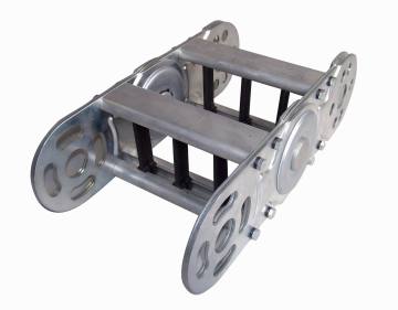 Steel cable carrier