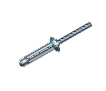 Power Sealed Aluminum Waterproof Blind Rivet Round Head , Truck Gesipa Rivets