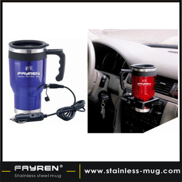 16OZ electric mug stainless steel travel mug