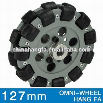 127mm double aliminum Omniwheel robot kit