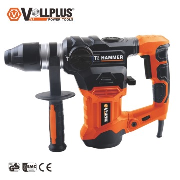 Vollplus VPRH2021 32mm 1000 / 1200W 3機能ロータリーハンマー電動工具ハンマードリルロータリーハンマー