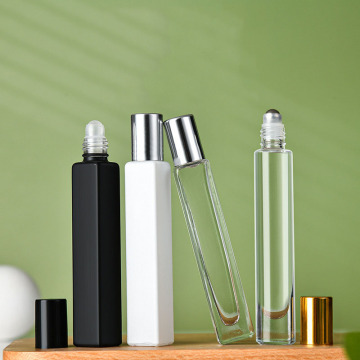 Brand New Black Cosmetic 10ml Roller Glass Bottle with CE Certificate