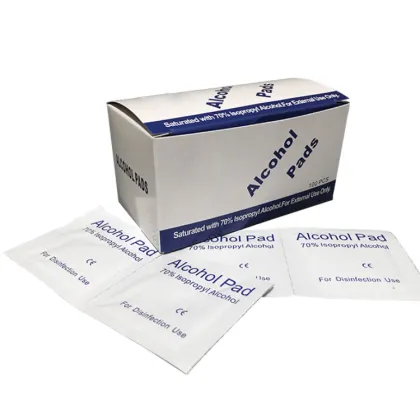 Custom Alcohol Cleaning Wipes Alcohol Prep Swab Pads