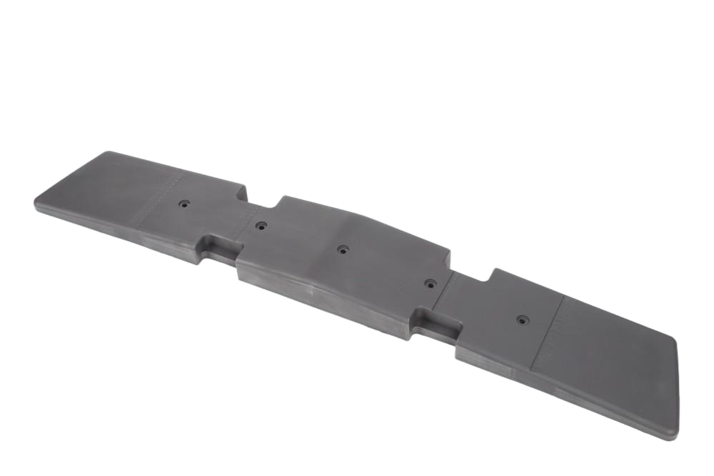 3D graphite hot bending mold