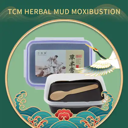 Natural Organic Oil Control Moisturizing Cleansing Body Care Chinese Mud Moxibustion