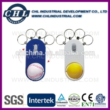 Factory direct tag keychain with PU stress ball