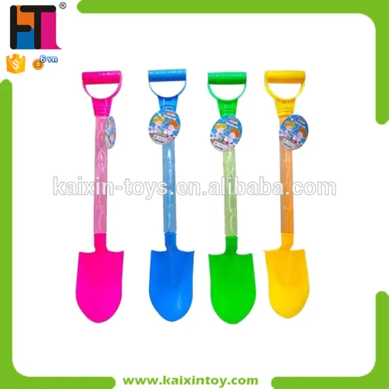 Plastic Beach Shovel Colorful Bubble Wand
