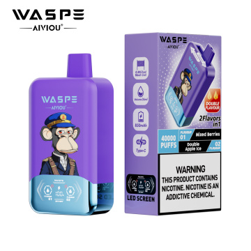 Wholesale Waspe 40K Double Flavors Vape Pen