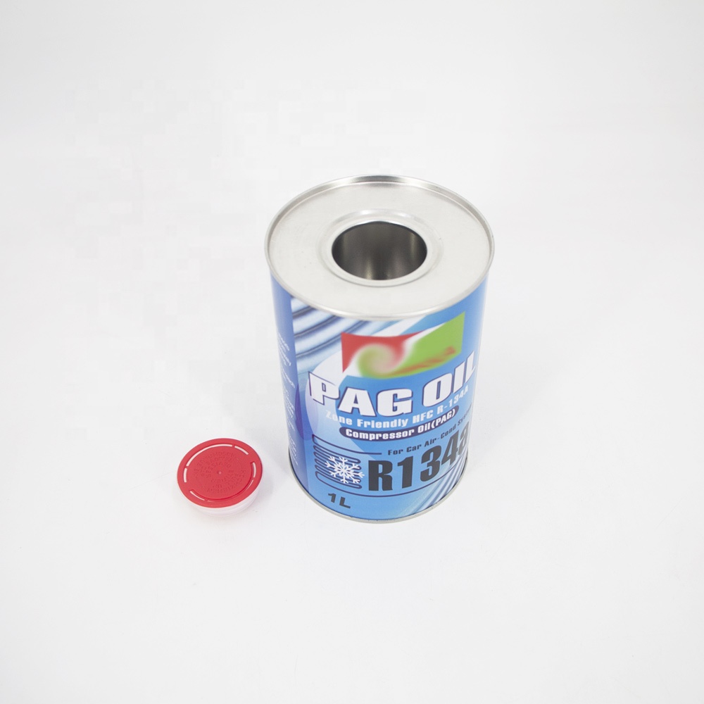 1000ml tinplate round tin can for lubricating oil