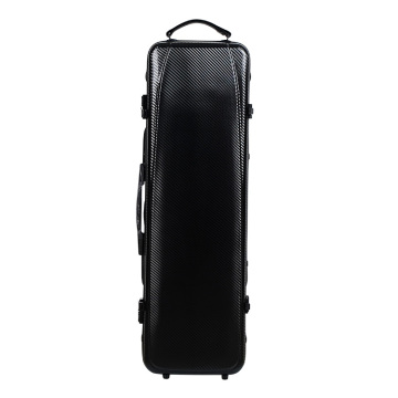 Black Waterproof Locking Carbon Fiber Violin Carrier