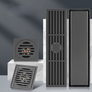 Stainless Steel 200mm Rectangular Linear Shower Drain