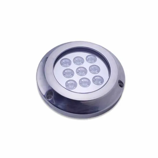 High Power 12V/24V OLT Marine Underwater LED Boat Lights - Waterproof Blue Light for Ships & Yachts
