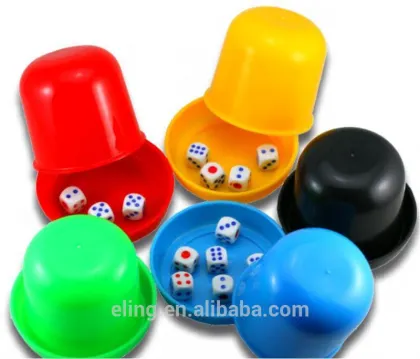 Custom Golden Dice Cup for Night Clubs&Home Gaming