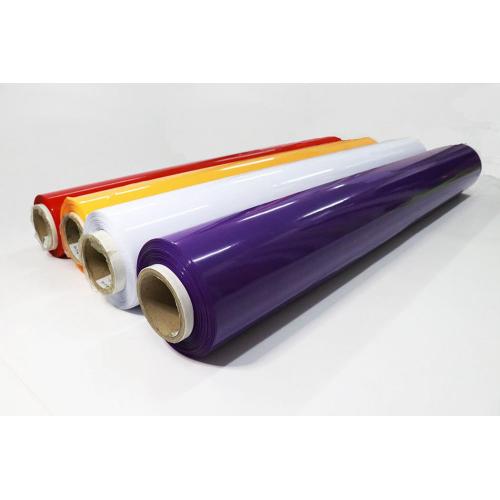 Folha de rolos de PVC rígido colorido colorido