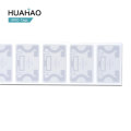 54mmx34 mm passzív UHF RFID ruházat címke