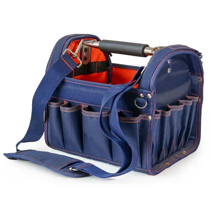 Heavy-Duty Open Top Steel Tool Storage Bag