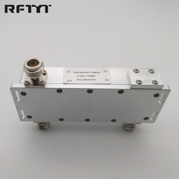 RF Combiner: 150MHz-170MHz 2 Input 1 Output N Female 3dB Hybrid Coupler
