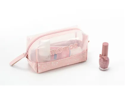 Portable cosmetic bag waterproof travel toiletries bag