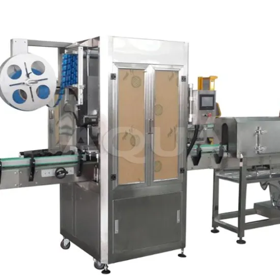 Full Automatic PVC Material Shrink Sleeve Applicator / PVC Labeling Machine