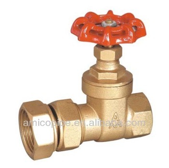 Amico brass gate Valve for water meter