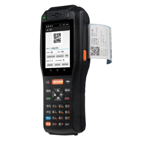 Big Battery Terminal Barcode Scanner Android Handheld PDA