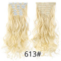 16 Clip in hair extension  613#