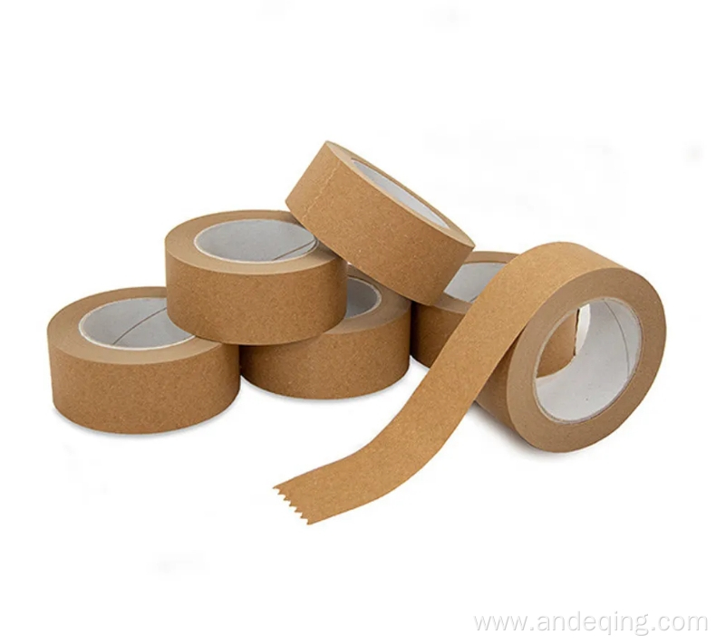 Thicker ECO Friendly Custom Gummed Kraft Paper Tape