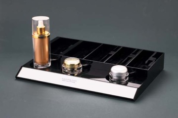 Plastic nail polish display plate