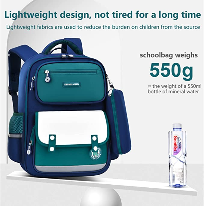 Kids Reflective Backpack Suitable for Boys and Girls Grades 4-9