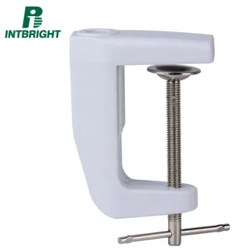 Title: Adjustable Magnifying Lamp Clamp with Metal Arm and Desk Clamp MountingBracket