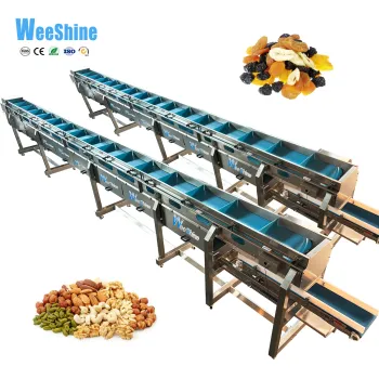 Food Grade Nuts Easy Cleaning Horizontal Belt Conveyor