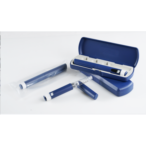 Kit injetor de caneta de insulina reutilizável
