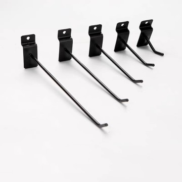 Metal Supermarket Wall Hanging Display Garment Hooks