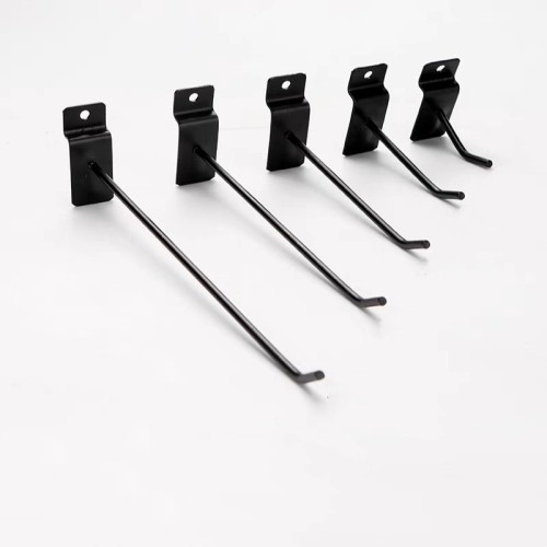 Metal Supermarket Wall Hanging Display Garment Hooks
