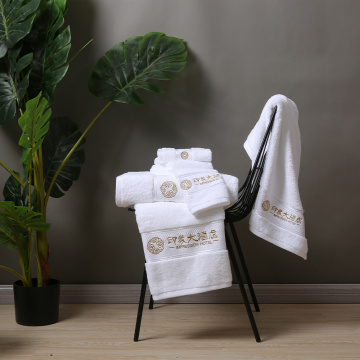 100% Cotton Terry Print Hand Towel