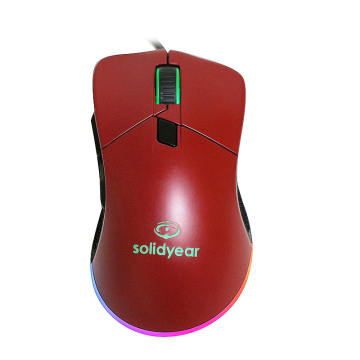 Customizable USB Wired Optical RGB Gaming Mouse for Home, Office, Laptop, and Desktop