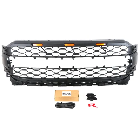 Black Front Grill and Bumper Accessories for F150 2021-2023