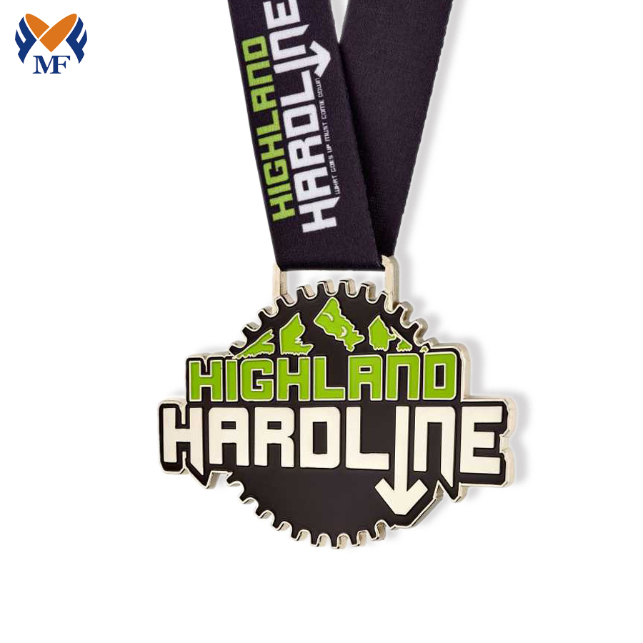 Design av høy kvalitet Happy Run Race Medalje farger