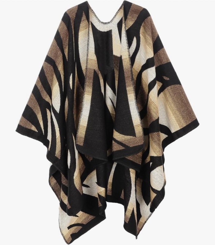 Oversized Front Open Shawl Cardigan