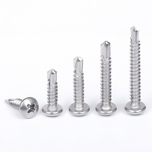 Pan head pillips head drilling screws stainles steel