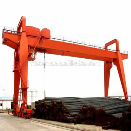 HT brand single beam gantry crane double beam gantry crane