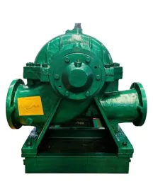 Split casing double suction centrifugal pump